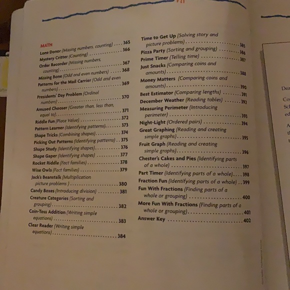 Scholastic 2nd Grade Workbook - Picture 8 of 10